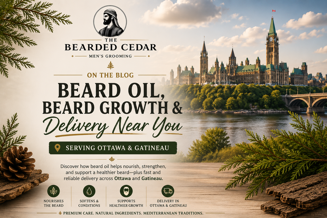 Premium Beard Oil Delivery in Ottawa & Gatineau | Beard Oil for Beard Growth