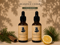 Cedar and lemon pine beard oil bundle by The Bearded Cedar